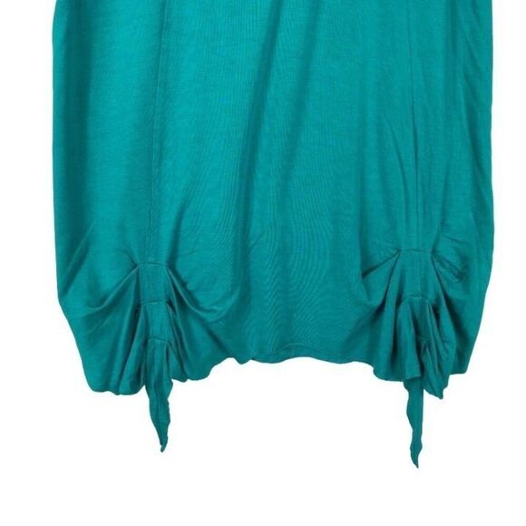 Design History Teal Tunic with silver beading- size M - Picture 3 of 6
